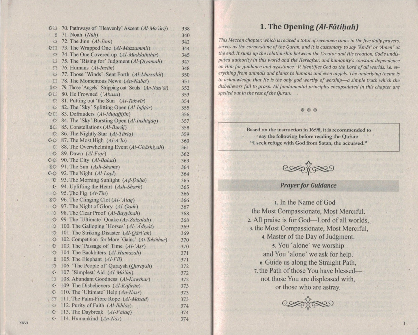 English Quran